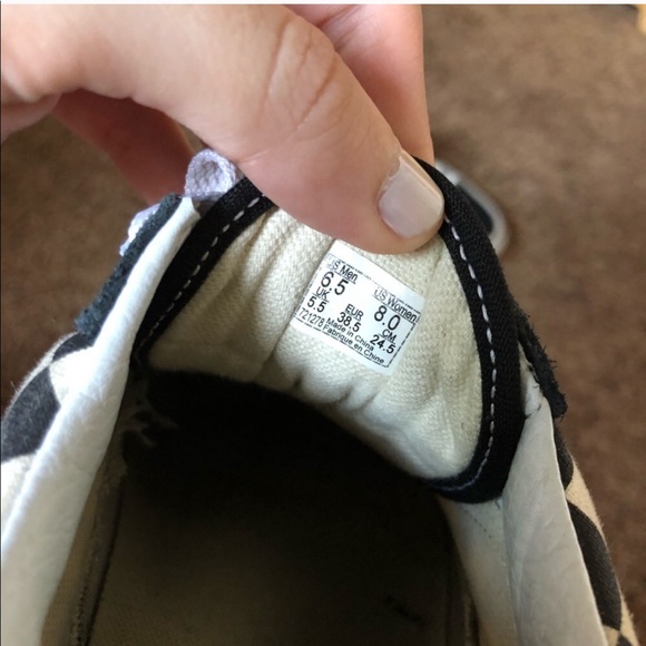 checkered vans target